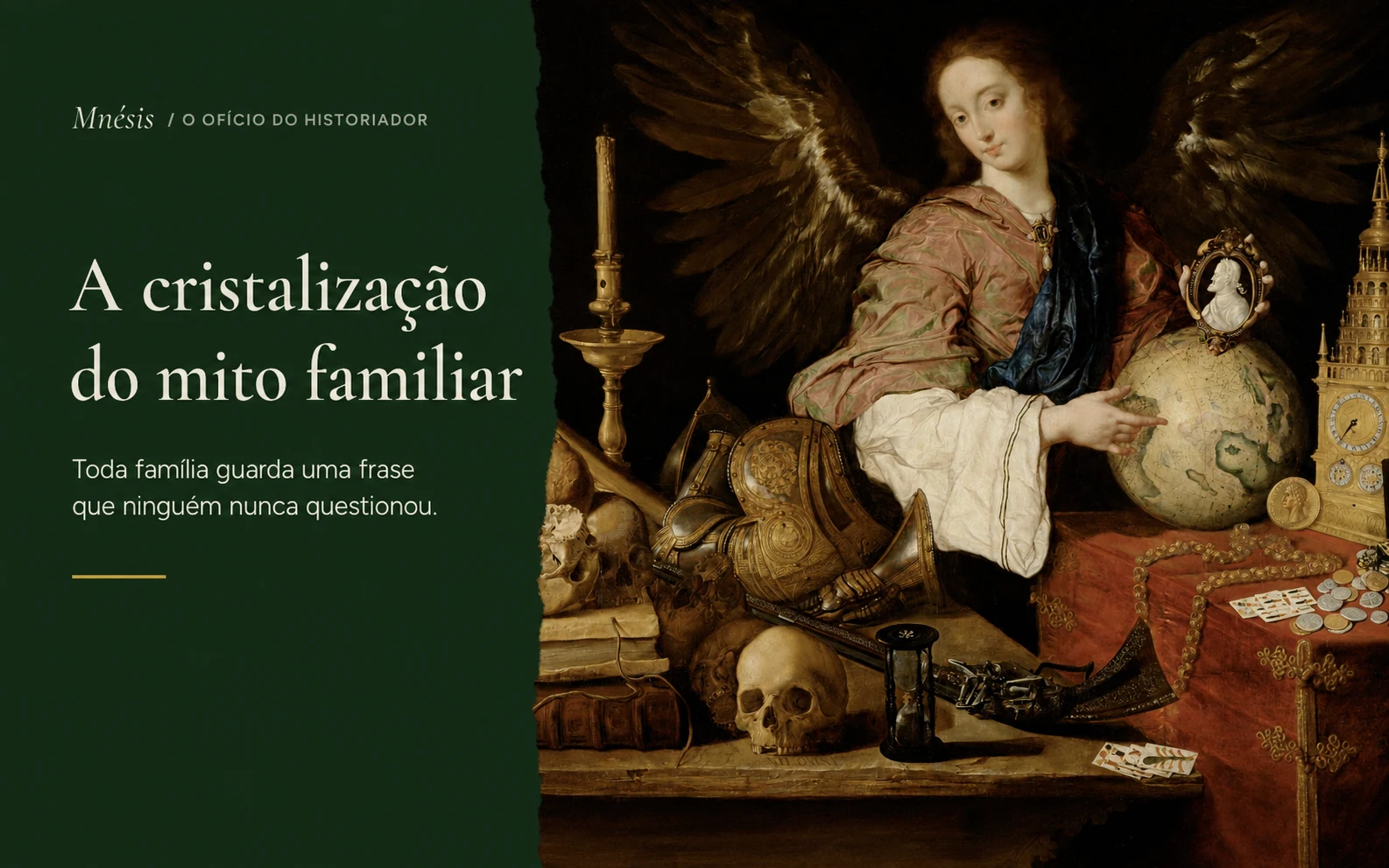 A cristalização do mito familiar