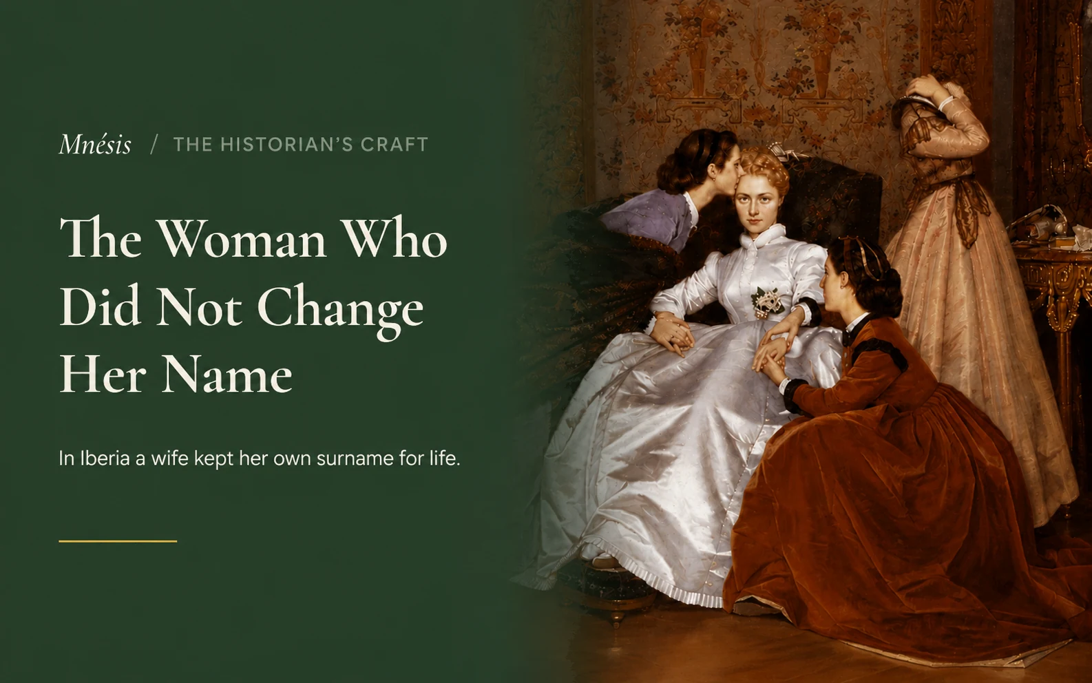 The Woman Who Did Not Change Her Name