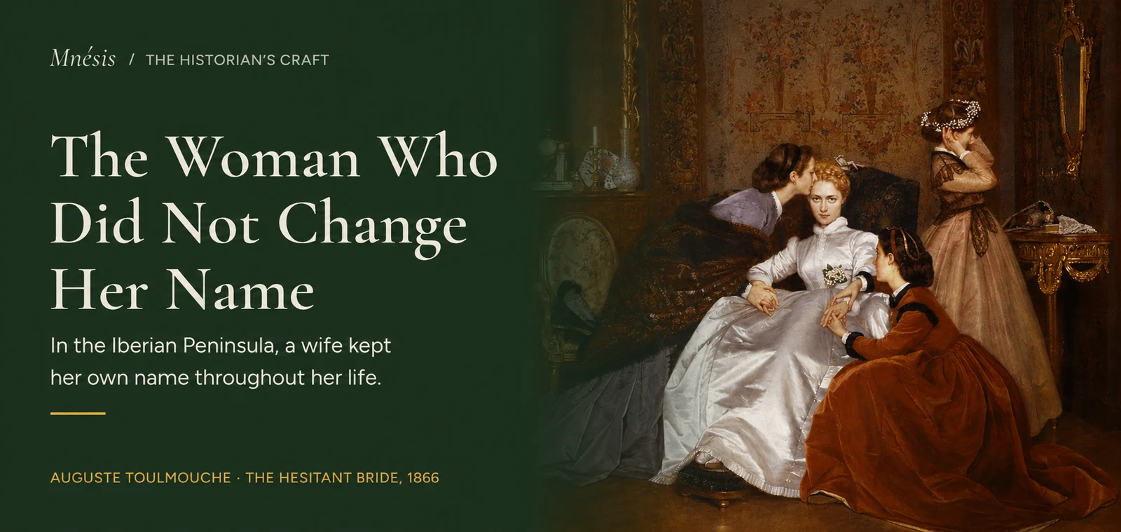 The Woman Who Did Not Change Her Name · The Historian's Craft, Mnésis