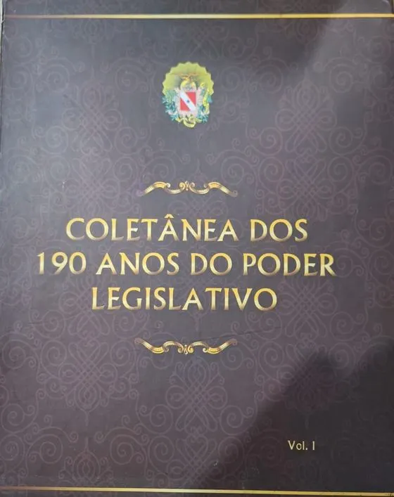 Capa da Coletânea dos 190 anos do Poder Legislativo