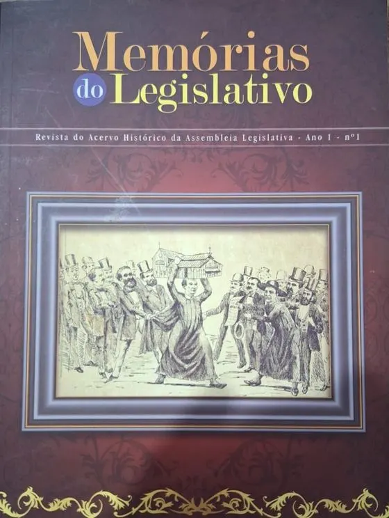 Capa da revista Memórias do Legislativo