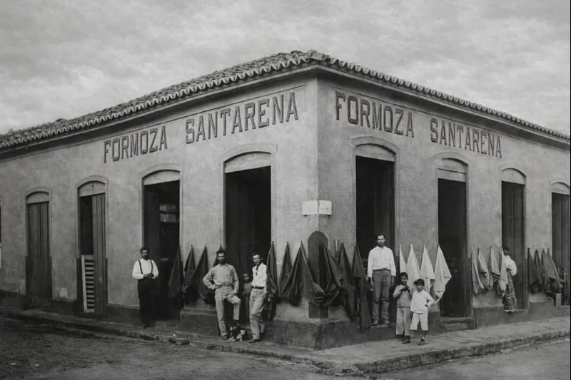 Casa comercial em Santarém — a “Formoza Santarena”. Foto: acervo IHGTap.